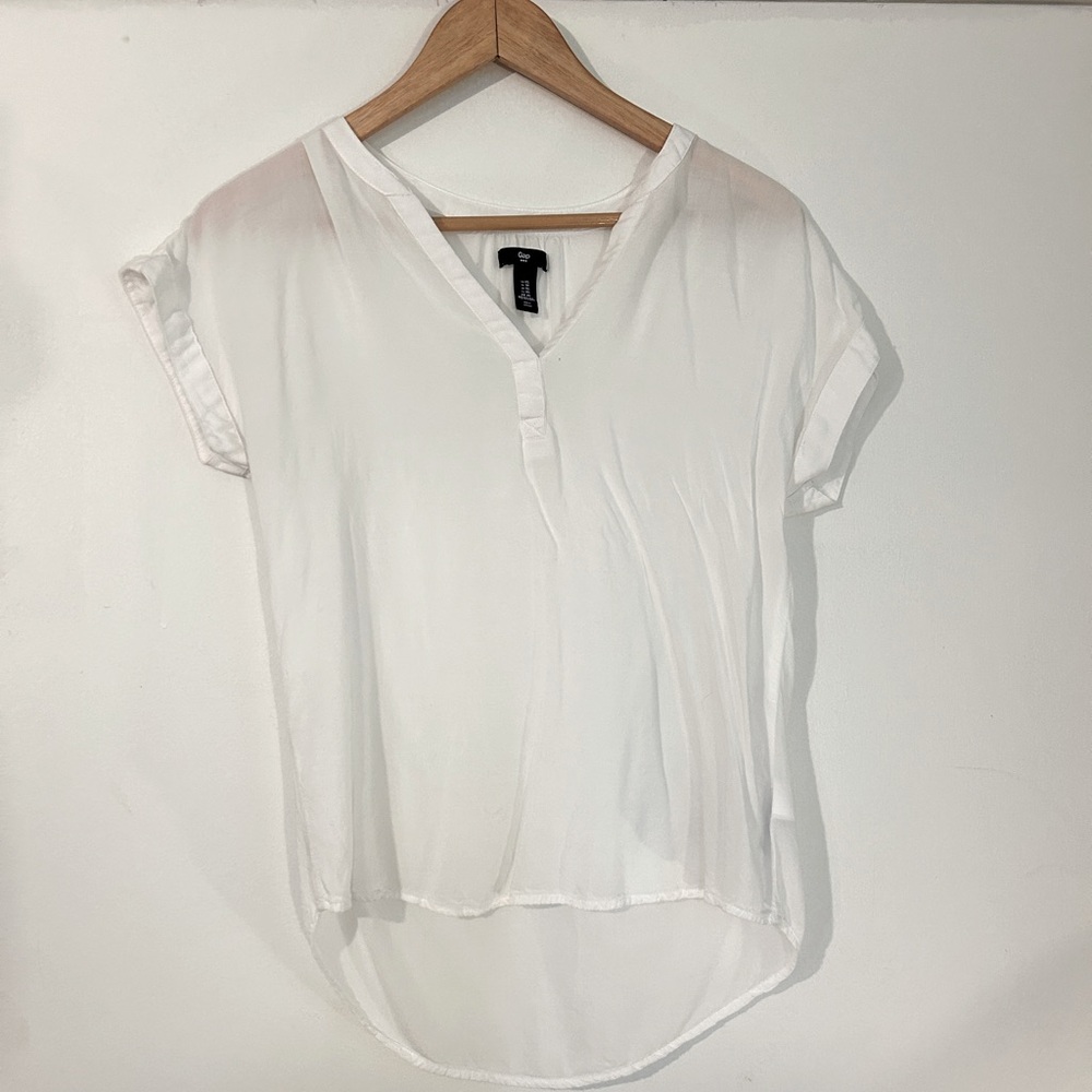 Gap White Blouse XS